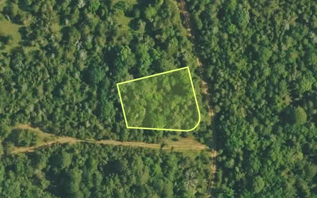 Aerial view of VAN BUREN County parcel 4200-02253-0000 — Arkansas post-auction with approximate parcel outline