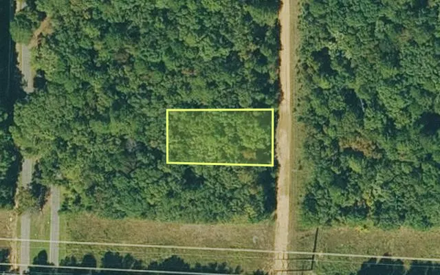 Aerial view of VAN BUREN County parcel 4050-12281-0000 — Arkansas post-auction with approximate parcel outline