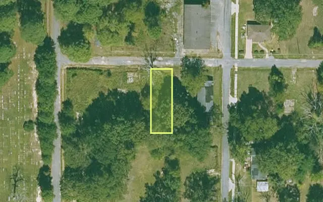 Aerial view of JEFFERSON County parcel 930-63047-000 — Arkansas post-auction with approximate parcel outline