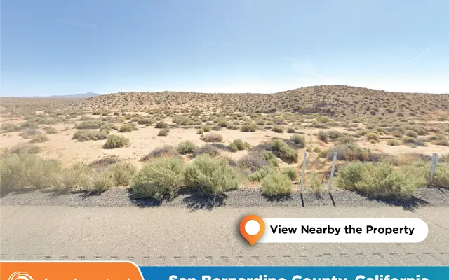 LandCentral listing preview for 4.99 acres in San Bernardino, CA — 13330