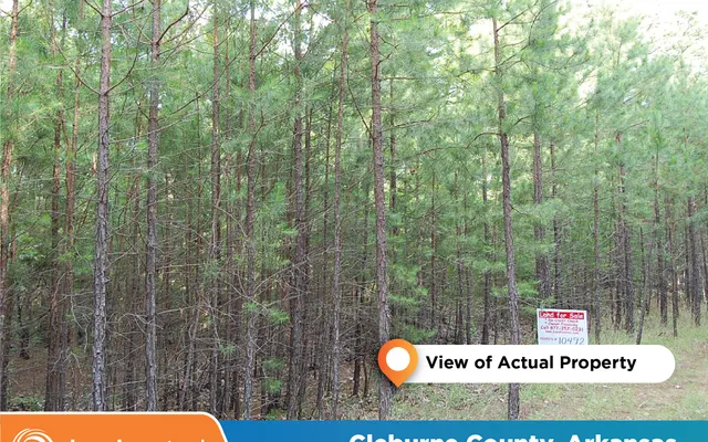 LandCentral listing preview for 0.25 acres in Cleburne, AR — 10492