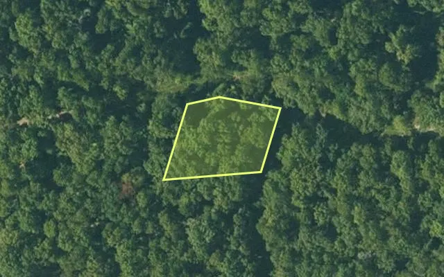 Aerial view of FULTON County parcel 240-15213-000 — Arkansas post-auction with approximate parcel outline