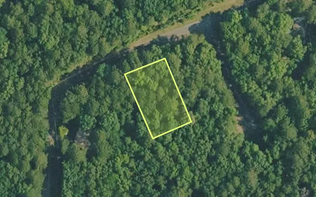 Aerial view of VAN BUREN County parcel 4350-01340-0000 — Arkansas post-auction with approximate parcel outline