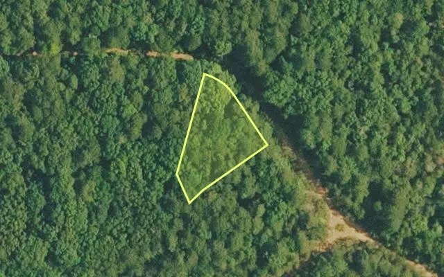 Aerial view of VAN BUREN County parcel 4200-02139-0000 — Arkansas post-auction with approximate parcel outline