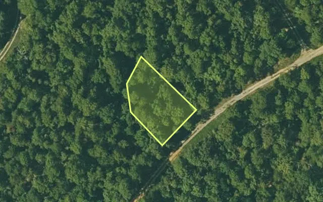 Aerial view of FULTON County parcel 230-14767-000 — Arkansas post-auction with approximate parcel outline