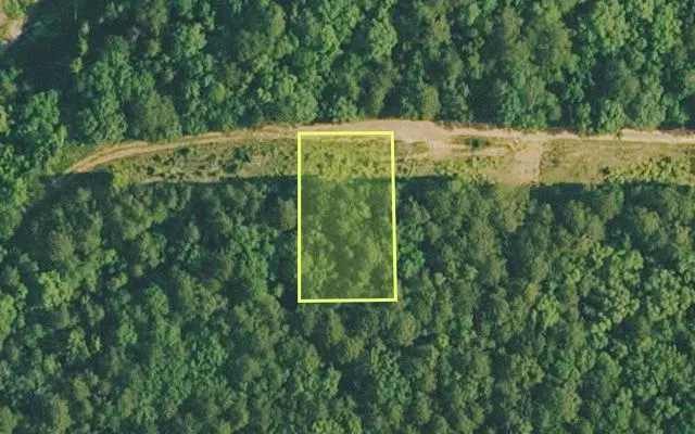 Aerial view of VAN BUREN County parcel 4350-06023-0000 — Arkansas post-auction with approximate parcel outline