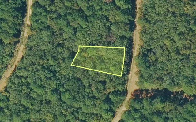 Aerial view of VAN BUREN County parcel 4300-01012-0000 — Arkansas post-auction with approximate parcel outline