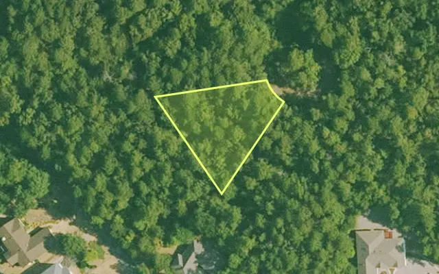 Aerial view of SALINE County parcel 728-00121-000 — Arkansas post-auction with approximate parcel outline