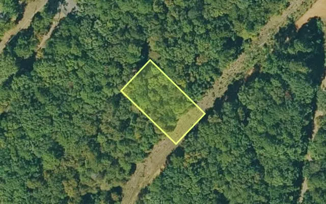 Aerial view of VAN BUREN County parcel 4050-12294-0000 — Arkansas post-auction with approximate parcel outline