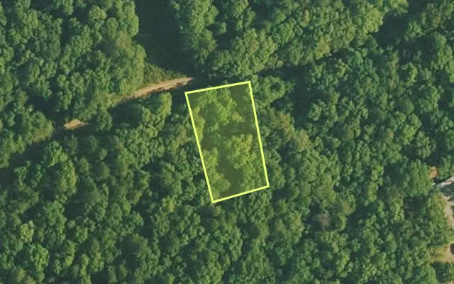 Aerial view of VAN BUREN County parcel 4400-15112-0000 — Arkansas post-auction with approximate parcel outline