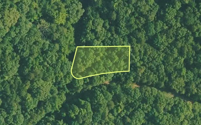 Aerial view of VAN BUREN County parcel 4400-08188-0000 — Arkansas post-auction with approximate parcel outline