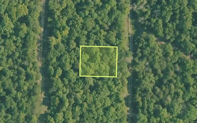 Aerial view of BAXTER County parcel 010-02208-000 — Arkansas post-auction with approximate parcel outline