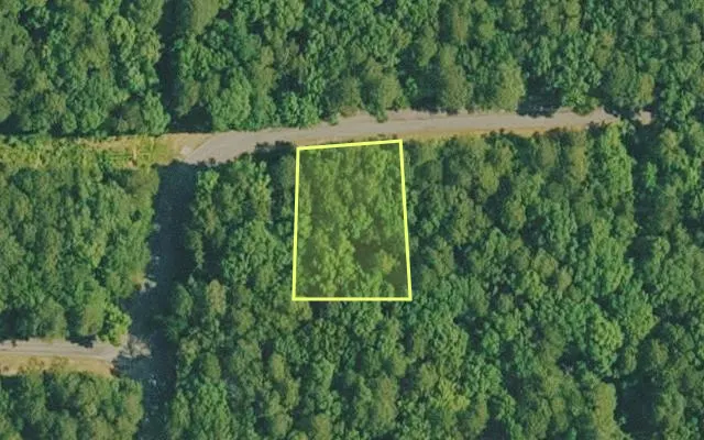 Aerial view of VAN BUREN County parcel 4400-02052-0000 — Arkansas post-auction with approximate parcel outline