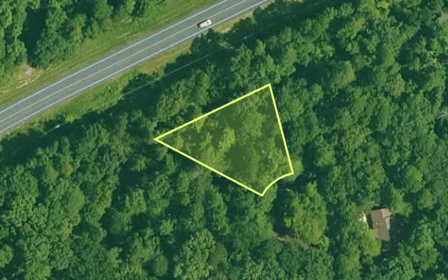 Aerial view of GARLAND County parcel 60337 — Arkansas post-auction with approximate parcel outline