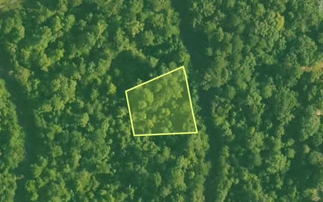 Aerial view of SALINE County parcel 396-00016-000 — Arkansas post-auction with approximate parcel outline