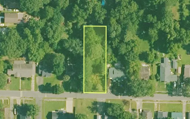 Aerial view of HOT SPRING County parcel 700-04923-000 — Arkansas post-auction with approximate parcel outline
