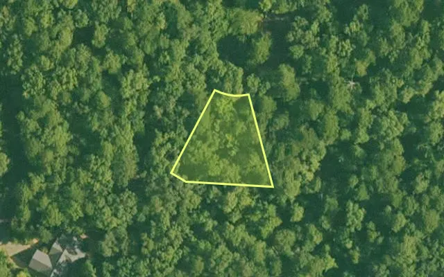 Aerial view of SALINE County parcel 516-00165-000 — Arkansas post-auction with approximate parcel outline