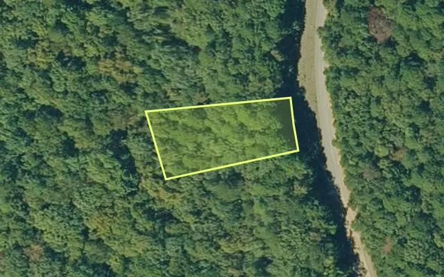 Aerial view of VAN BUREN County parcel 4300-03113-0000 — Arkansas post-auction with approximate parcel outline
