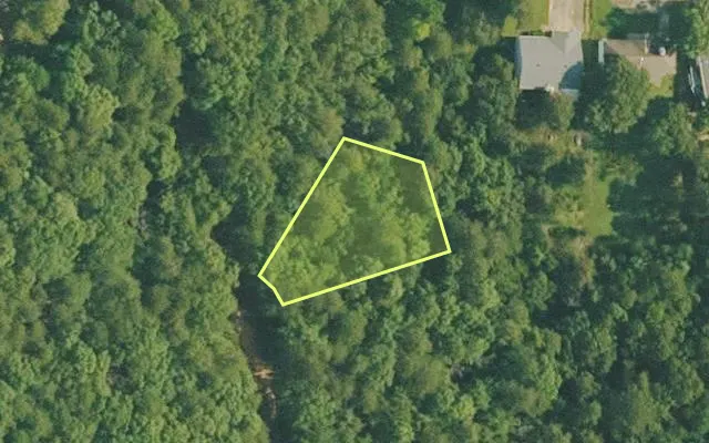 Aerial view of VAN BUREN County parcel 4050-10068-0000 — Arkansas post-auction with approximate parcel outline
