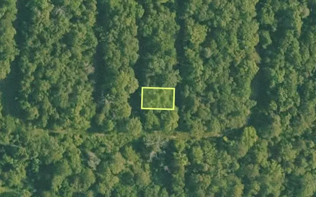 Aerial view of BAXTER County parcel 010-02353-000 — Arkansas post-auction with approximate parcel outline