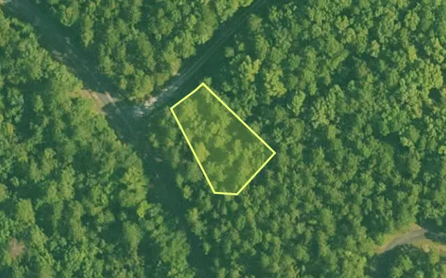 Aerial view of SALINE County parcel 608-00070-000 — Arkansas post-auction with approximate parcel outline