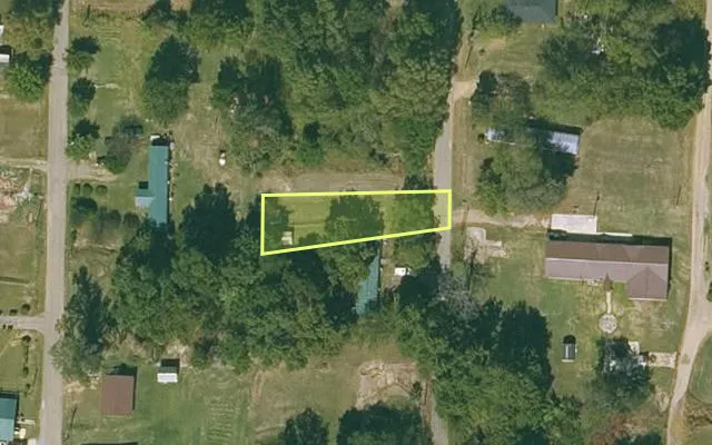 Aerial view of CHICOT County parcel 040-02617-000 — Arkansas post-auction with approximate parcel outline