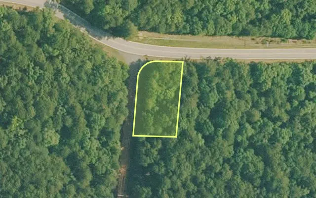 Aerial view of VAN BUREN County parcel 4250-04160-0000 — Arkansas post-auction with approximate parcel outline