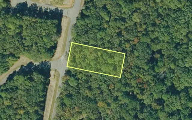 Aerial view of VAN BUREN County parcel 4300-15217-0000 — Arkansas post-auction with approximate parcel outline