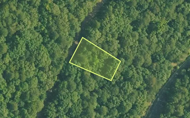 Aerial view of VAN BUREN County parcel 4050-08120-0000 — Arkansas post-auction with approximate parcel outline