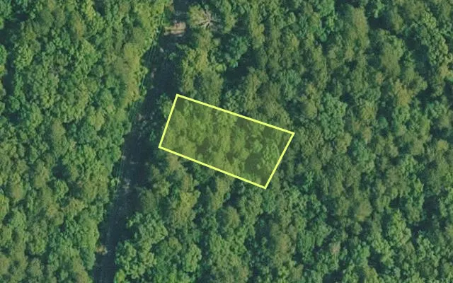 Aerial view of VAN BUREN County parcel 4400-01068-0000 — Arkansas post-auction with approximate parcel outline