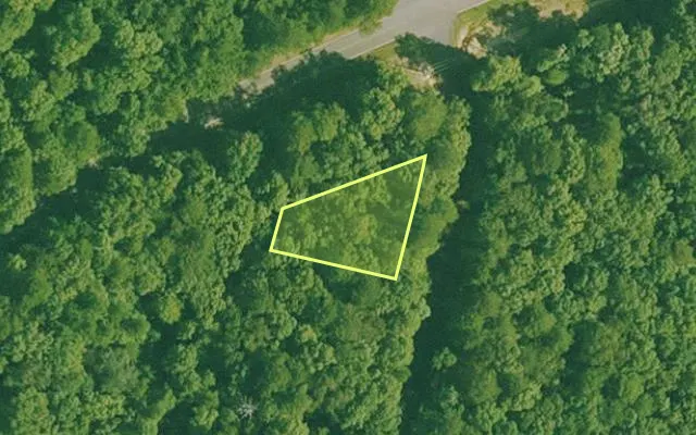 Aerial view of SALINE County parcel 476-00036-000 — Arkansas post-auction with approximate parcel outline