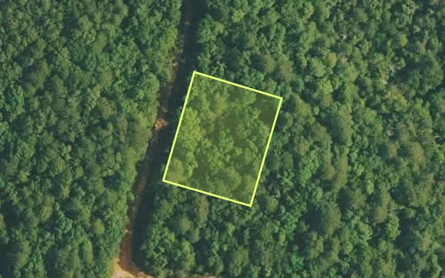 Aerial view of VAN BUREN County parcel 4200-02016-0000 — Arkansas post-auction with approximate parcel outline