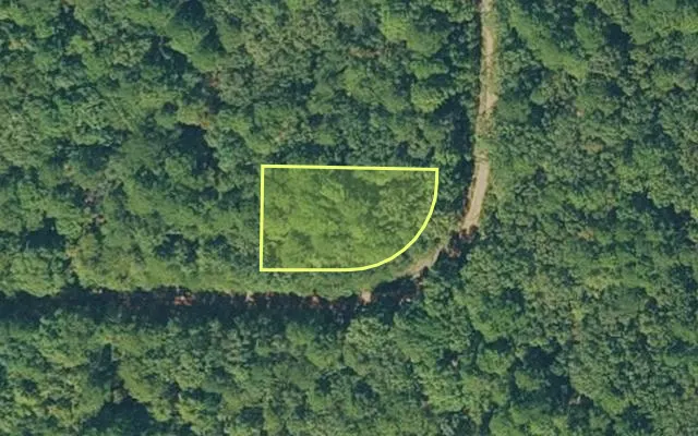 Aerial view of VAN BUREN County parcel 4300-13119-0000 — Arkansas post-auction with approximate parcel outline