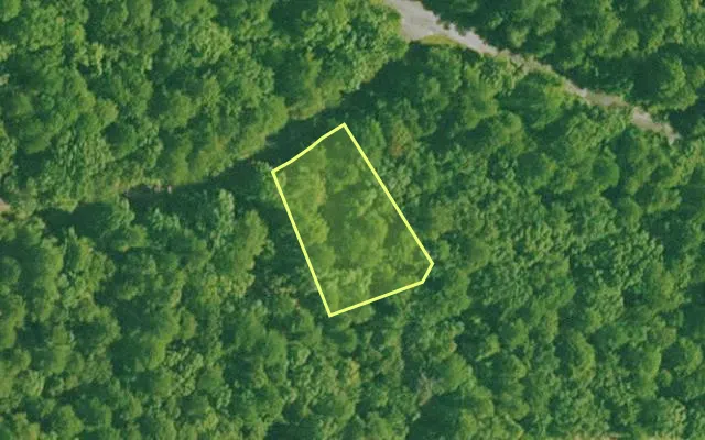 Aerial view of SALINE County parcel 564-00114-000 — Arkansas post-auction with approximate parcel outline