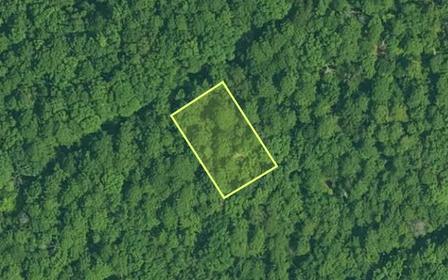 Aerial view of GARLAND County parcel 72783 — Arkansas post-auction with approximate parcel outline