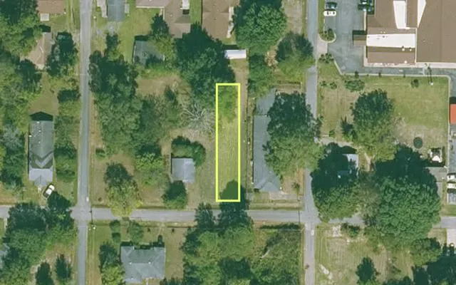 Aerial view of JEFFERSON County parcel 930-57799-000 — Arkansas post-auction with approximate parcel outline