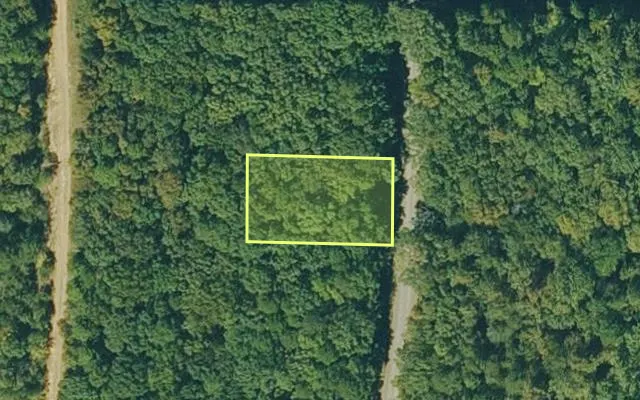 Aerial view of VAN BUREN County parcel 4050-12229-0000 — Arkansas post-auction with approximate parcel outline