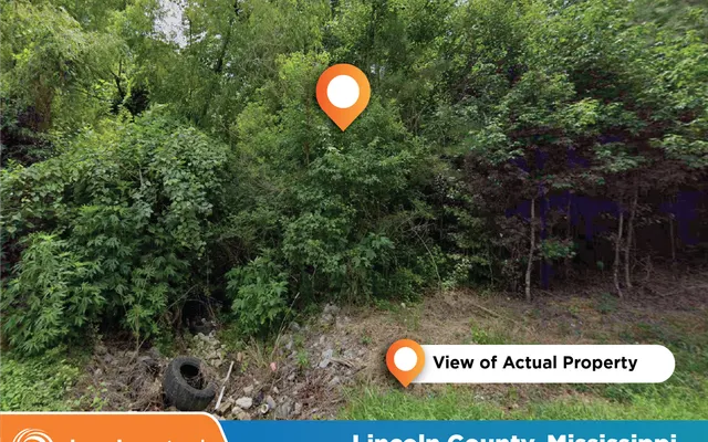 LandCentral listing preview for 0.26 acres in Lincoln, MS — 14816