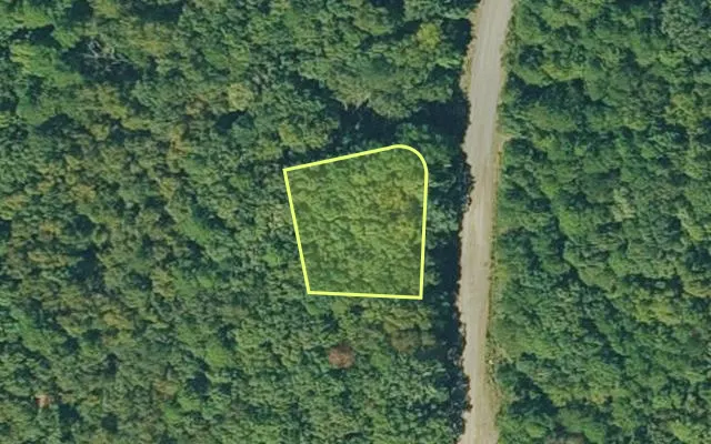 Aerial view of VAN BUREN County parcel 4300-03070-0000 — Arkansas post-auction with approximate parcel outline