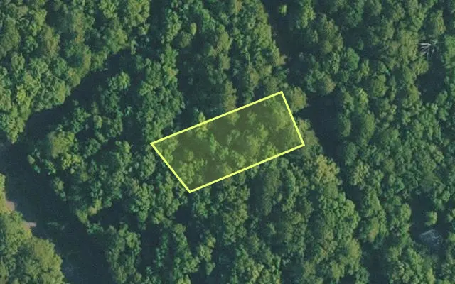 Aerial view of VAN BUREN County parcel 4400-09055-0000 — Arkansas post-auction with approximate parcel outline