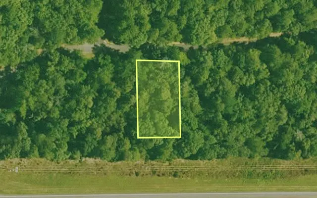 Aerial view of SALINE County parcel 544-00109-000 — Arkansas post-auction with approximate parcel outline