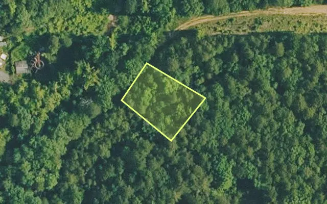 Aerial view of VAN BUREN County parcel 4350-06027-0000 — Arkansas post-auction with approximate parcel outline