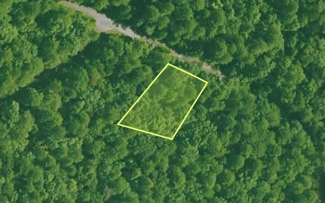 Aerial view of SALINE County parcel 564-00112-000 — Arkansas post-auction with approximate parcel outline