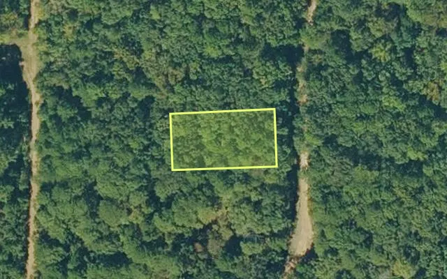Aerial view of VAN BUREN County parcel 4300-06046-0000 — Arkansas post-auction with approximate parcel outline