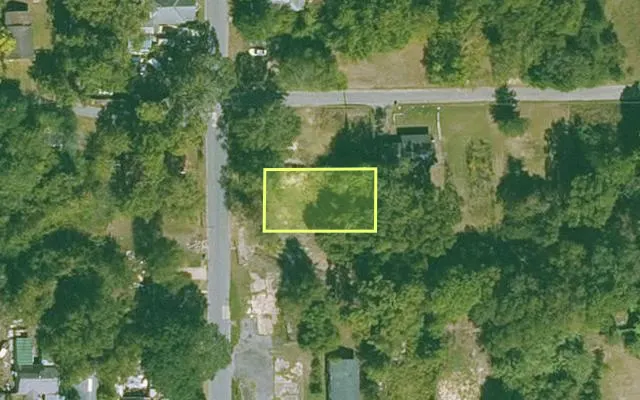 Aerial view of JEFFERSON County parcel 930-00666-000 — Arkansas post-auction with approximate parcel outline