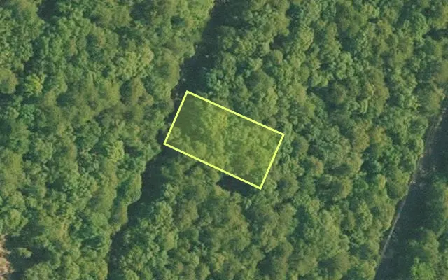 Aerial view of VAN BUREN County parcel 4050-02012-0000 — Arkansas post-auction with approximate parcel outline