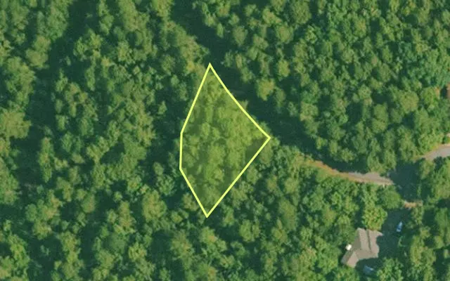 Aerial view of SALINE County parcel 644-00224-000 — Arkansas post-auction with approximate parcel outline
