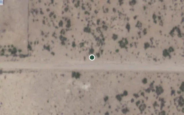 Aerial view of 0.5 acres in Luna, NM — 15931; approximate location marked