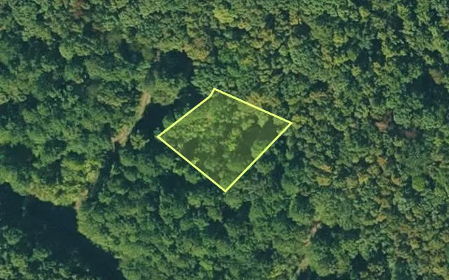Aerial view of VAN BUREN County parcel 4550-02007-0000 — Arkansas post-auction with approximate parcel outline