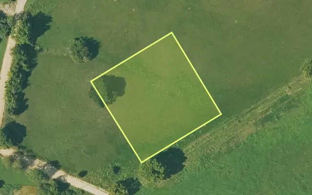 Aerial view of FULTON County parcel 515-22684-000 — Arkansas post-auction with approximate parcel outline